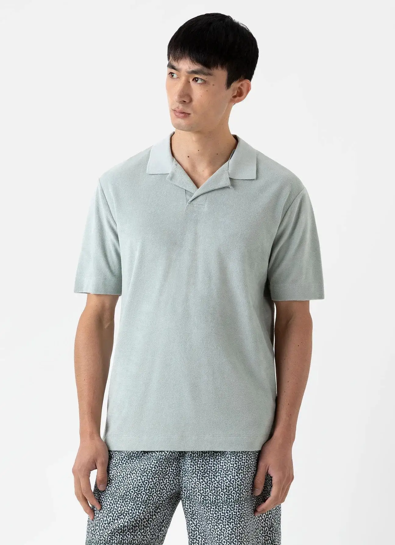 Towelling Polo Shirt