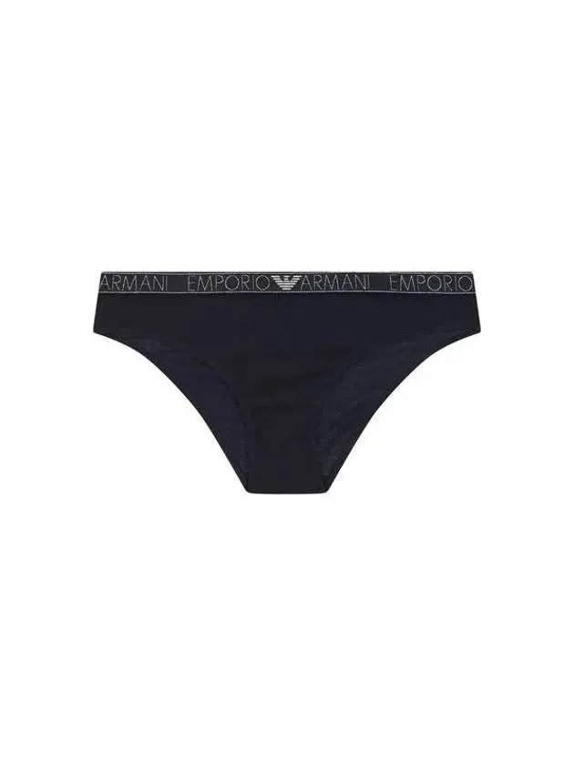 UNDERWEAR Overseas Station Season Big Chance 8 18 Women s Glitter Logo Banding Cotton Briefs Black 271648